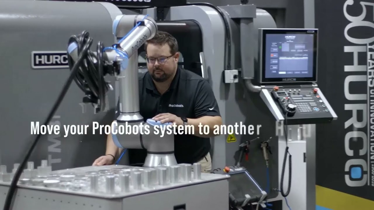 Hurco's OEM Automation System： ProCobots