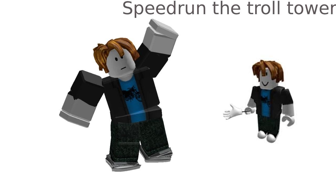 Playing speedrun troll tower 