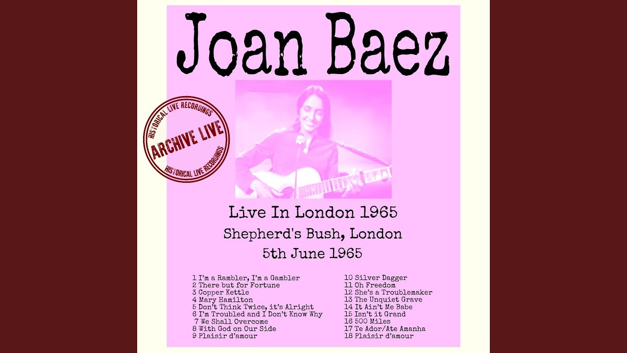 It Ain’t Me Babe (Live in London 1965)