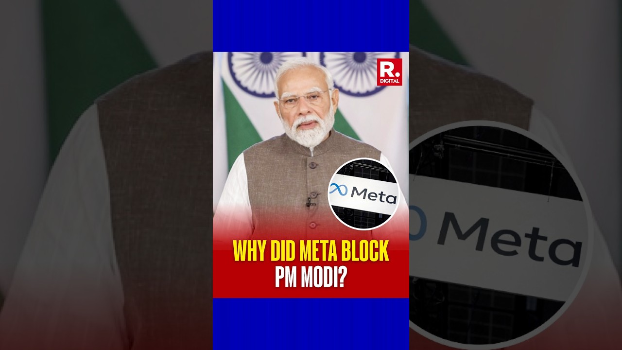 Arnab Claims Meta's Blocking PM Modi On Facebook Was An 'Obvious' Conspiracy | Jantar Mantar Protest