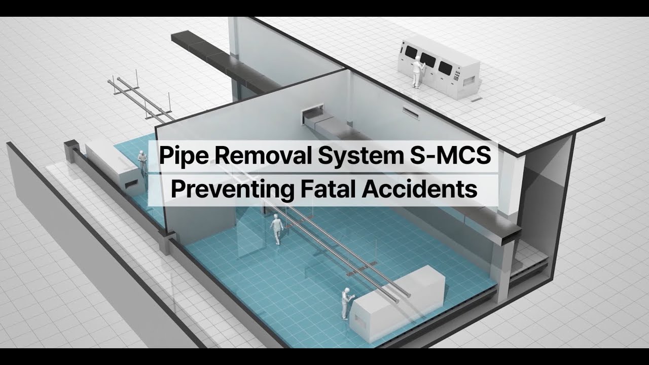 Pipe Removal System S-MCS, fundamentally eliminates errors during pipe demolition process.