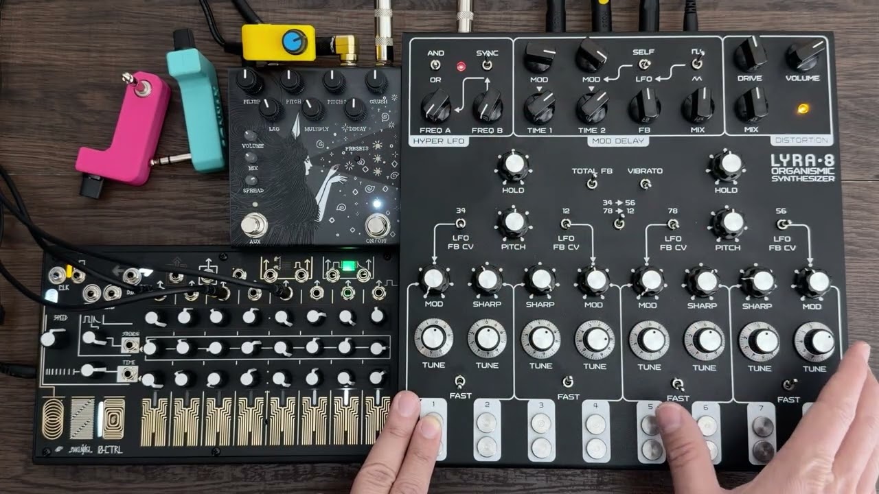 Live Dark Ambient Performance — Lyra-8, 0-CTRL, Dark Star Reverb