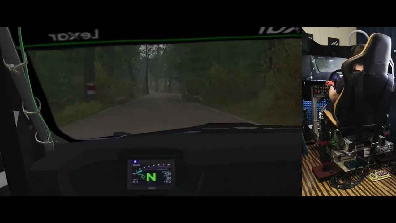 Richard Burns Rally - Rościsz&oacute;w - Walim - New PB (+ 3DOF side camera)
