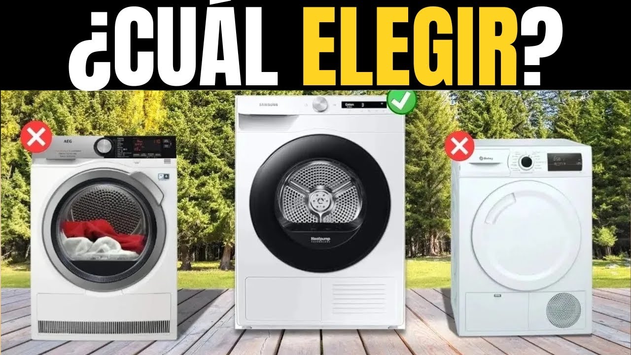 Las Mejores Secadoras de Ropa Calidad-Precio de 2026 [NO compres una antes de ver esto]