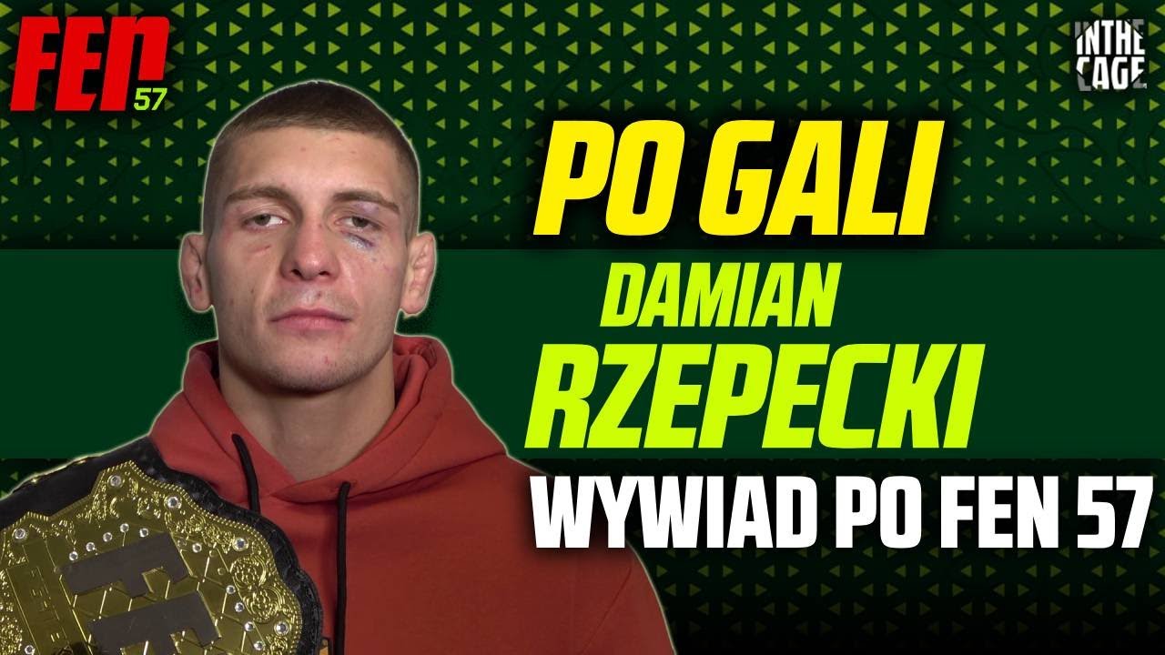 Damian RZEPECKI zostaje mistrzem na FEN 57: 