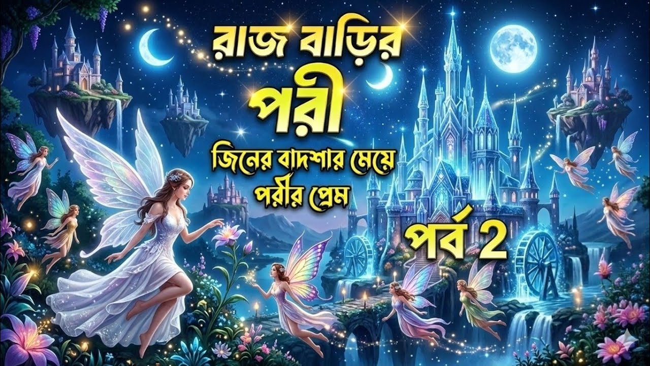 পরী যখন মানুষকে ভালবাসে। পর্ব ২😮 জিন জগতের এক রহস্যময় কাহিনী#banglaaudiostory 