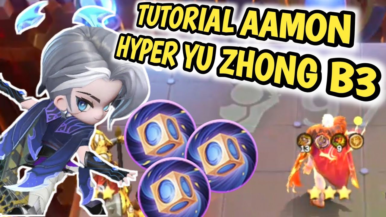 SKILL YU ZHONG YANG JARANG DI KETAHUI PARA PLAYER | CARA BERMAIN COMMANDER AAMON