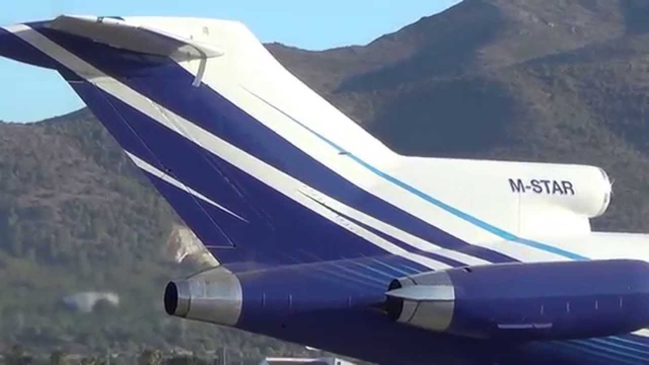 (RARE) M-STAR Starling Aviation Boeing 727-2X8(WL) Takeoff Malaga/Lemg
