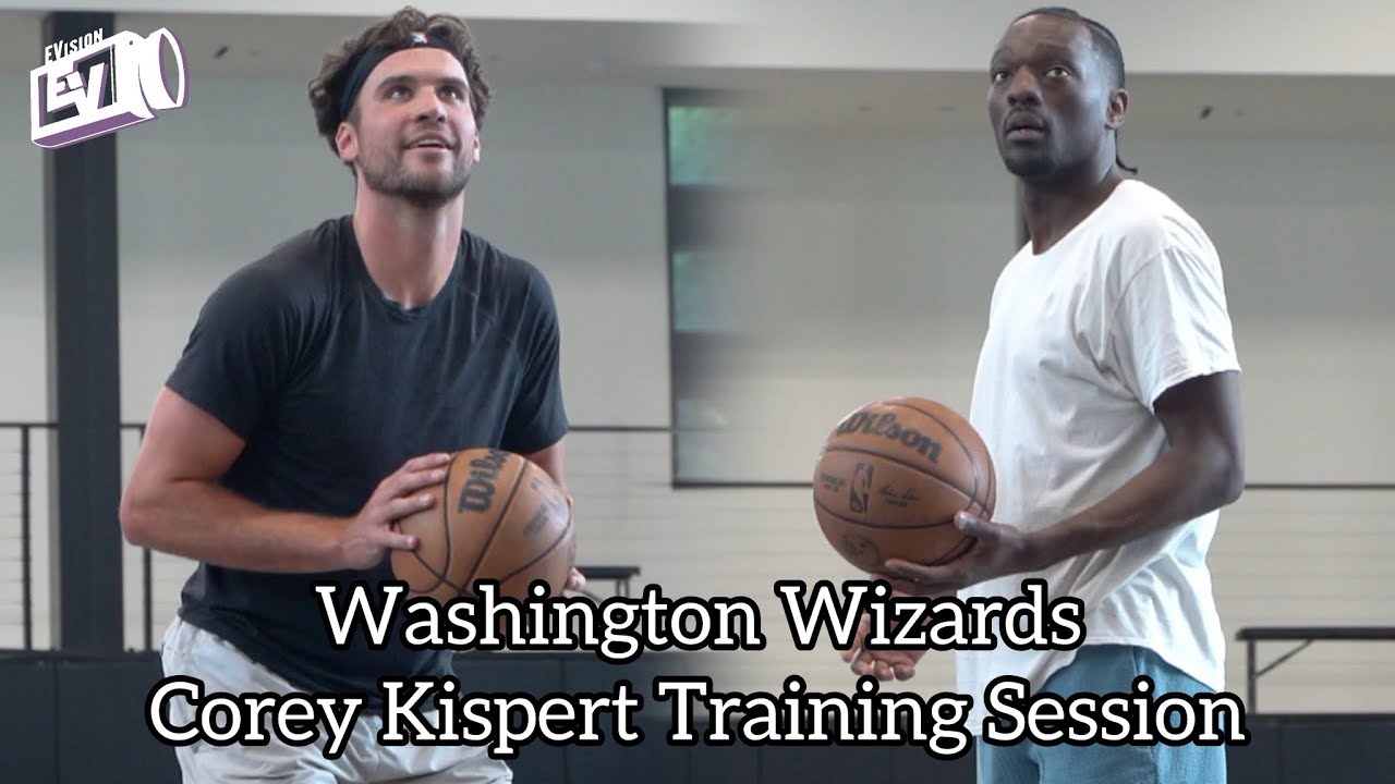 Washington Wizards Corey Kispert Training Session W/ Coach Pierre Newton