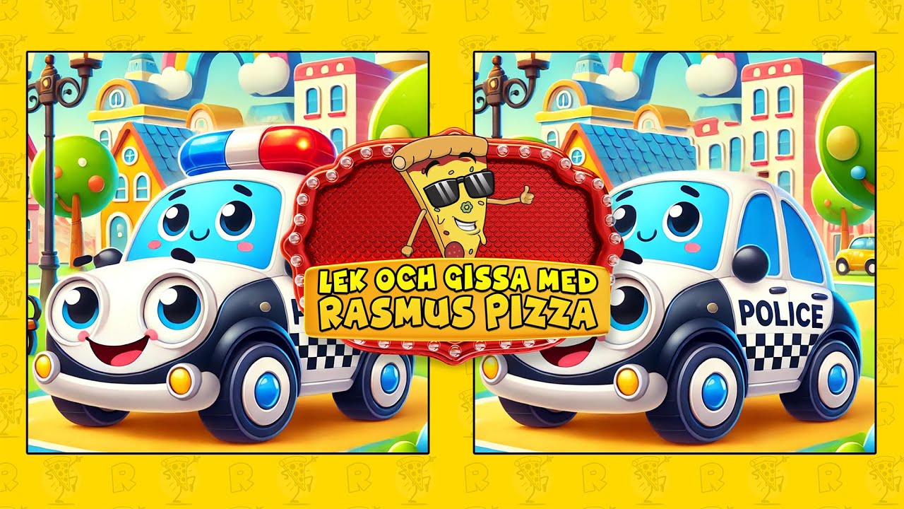 LEK OCH GISSA MED RASMUS PIZZA - AVSNITT 1 | HITTA SKILLNADERNA!