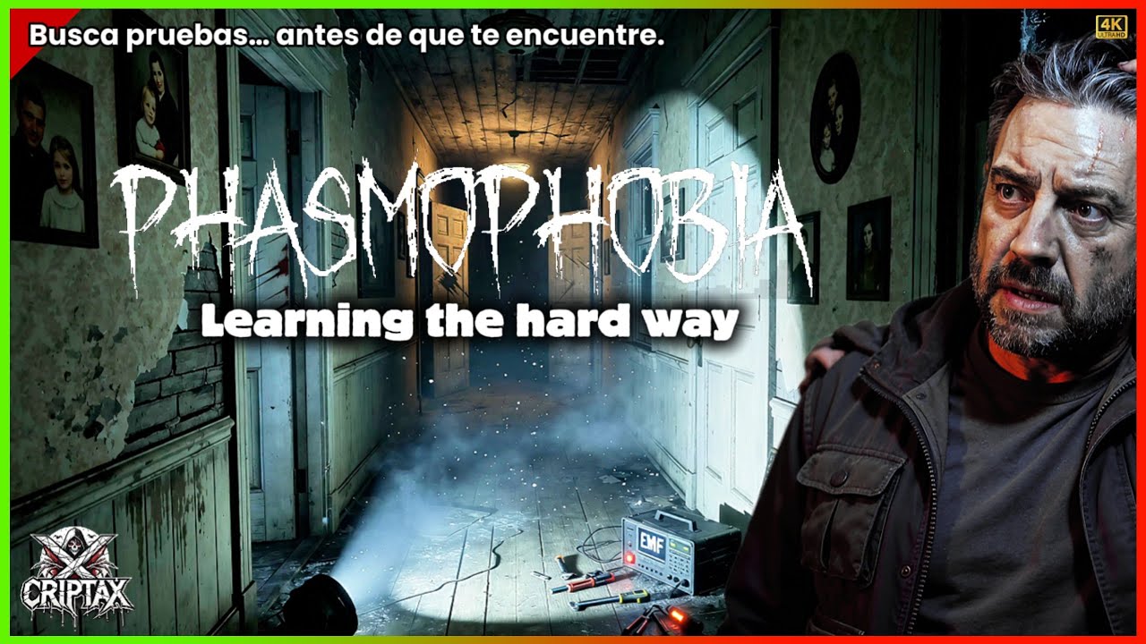 ¡LA REDENCIÓN! POR FIN CAZANDO AL FANTASMA 🔥🔦 | Phasmophobia: Diarios de Novato