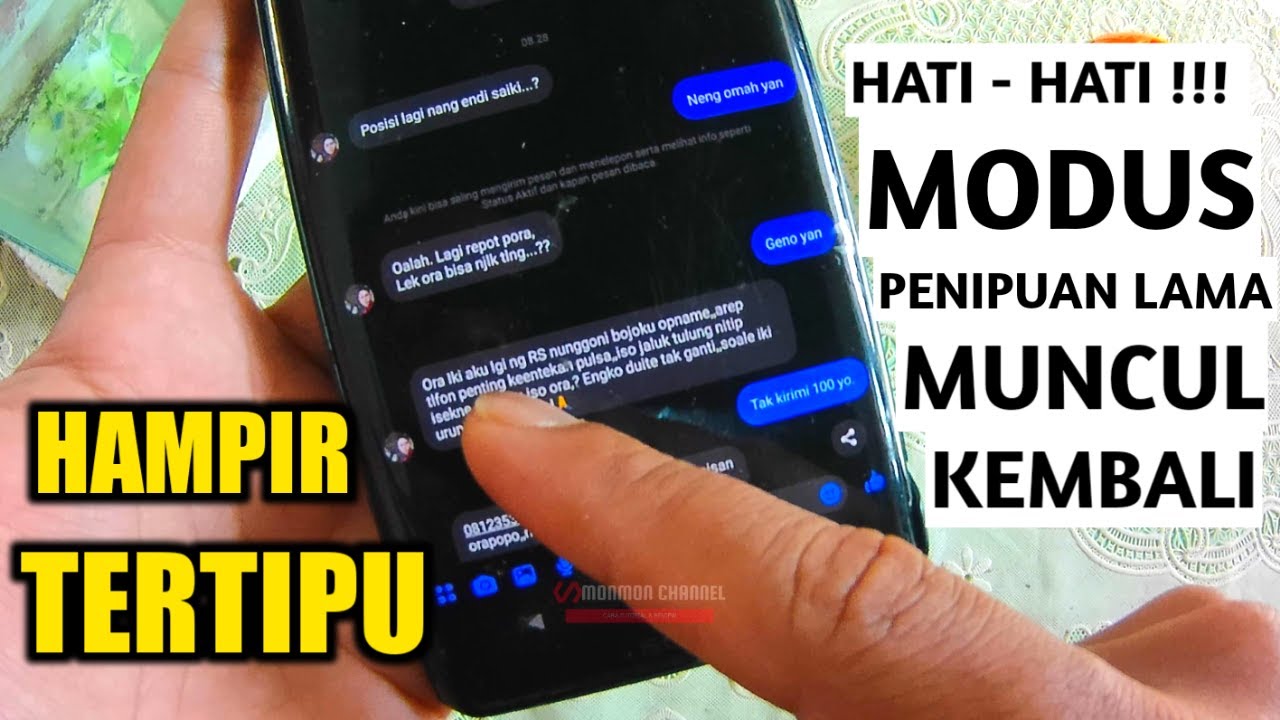 HATI-HATI !!! MODUS PENIPUAN LAMA,MARAK MUNCUL KEMBALI