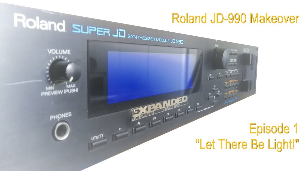 DeepDive: Synth Edition - Roland JD-990 Makeover, Episode 1