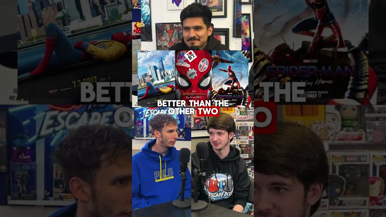 Spider-Man Movie Ranking & Homecoming Debate! | TheEscapePodPodcast Movie Ranking