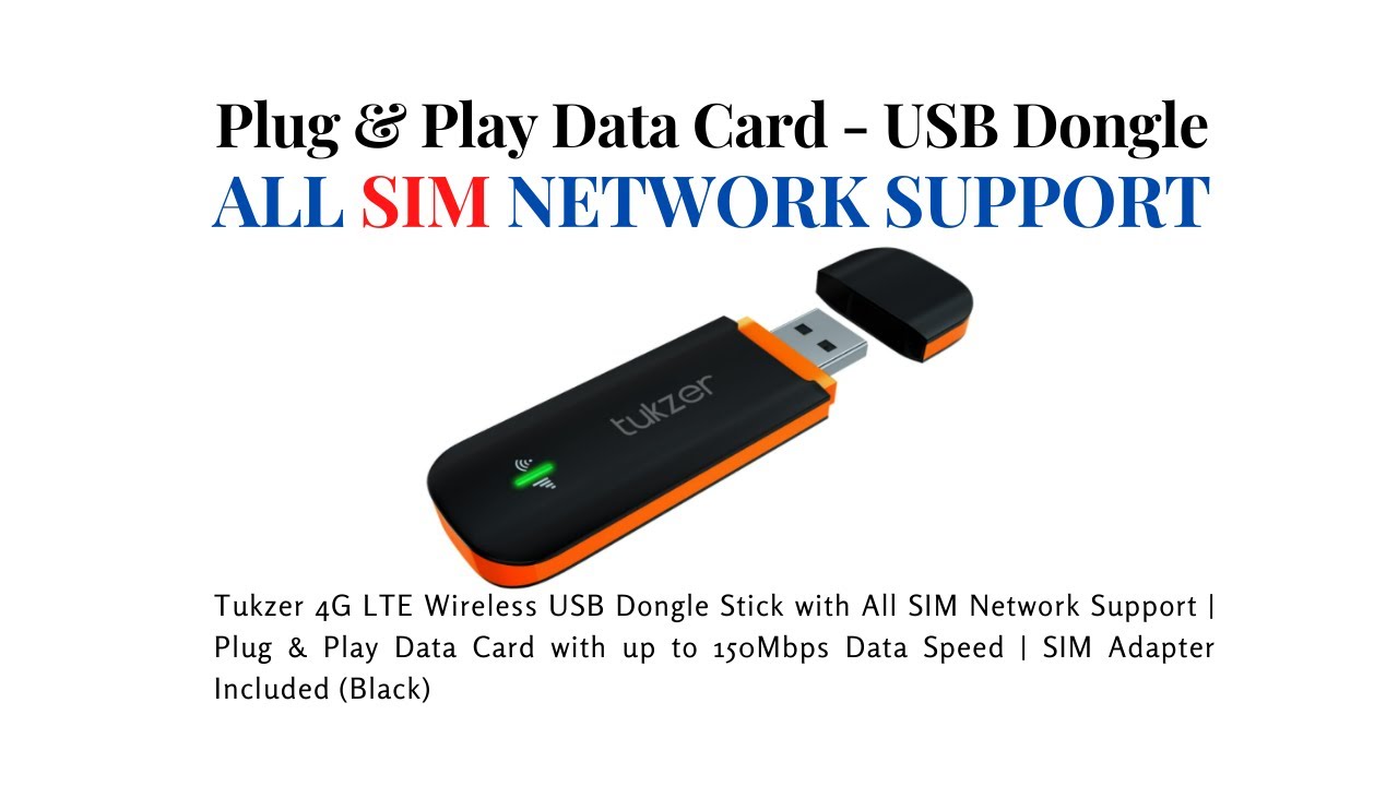 Data card with all SIM support 4G LTE | Best Wi-Fi USB Dongle Stick
