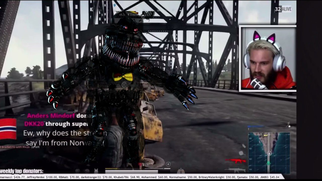 Nitemare scolds pewdiepie