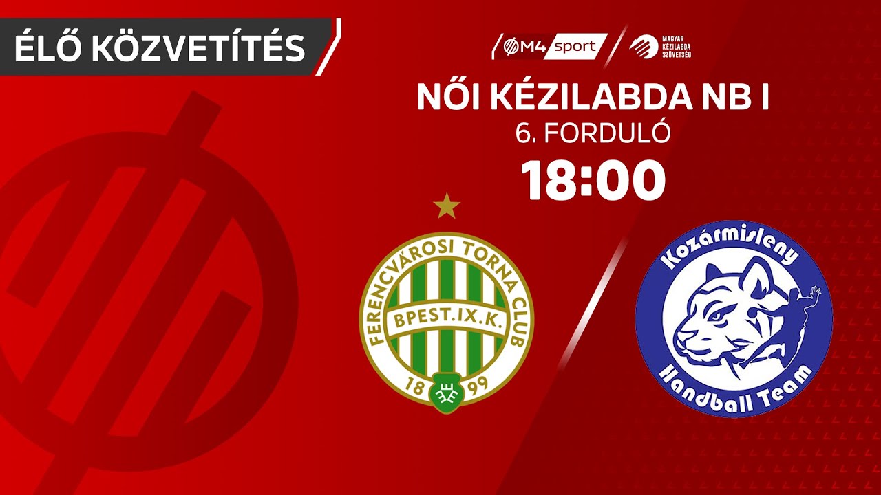 FTC-Rail Cargo Hungaria – Kozármisleny KA | női K&H Liga | 6. forduló