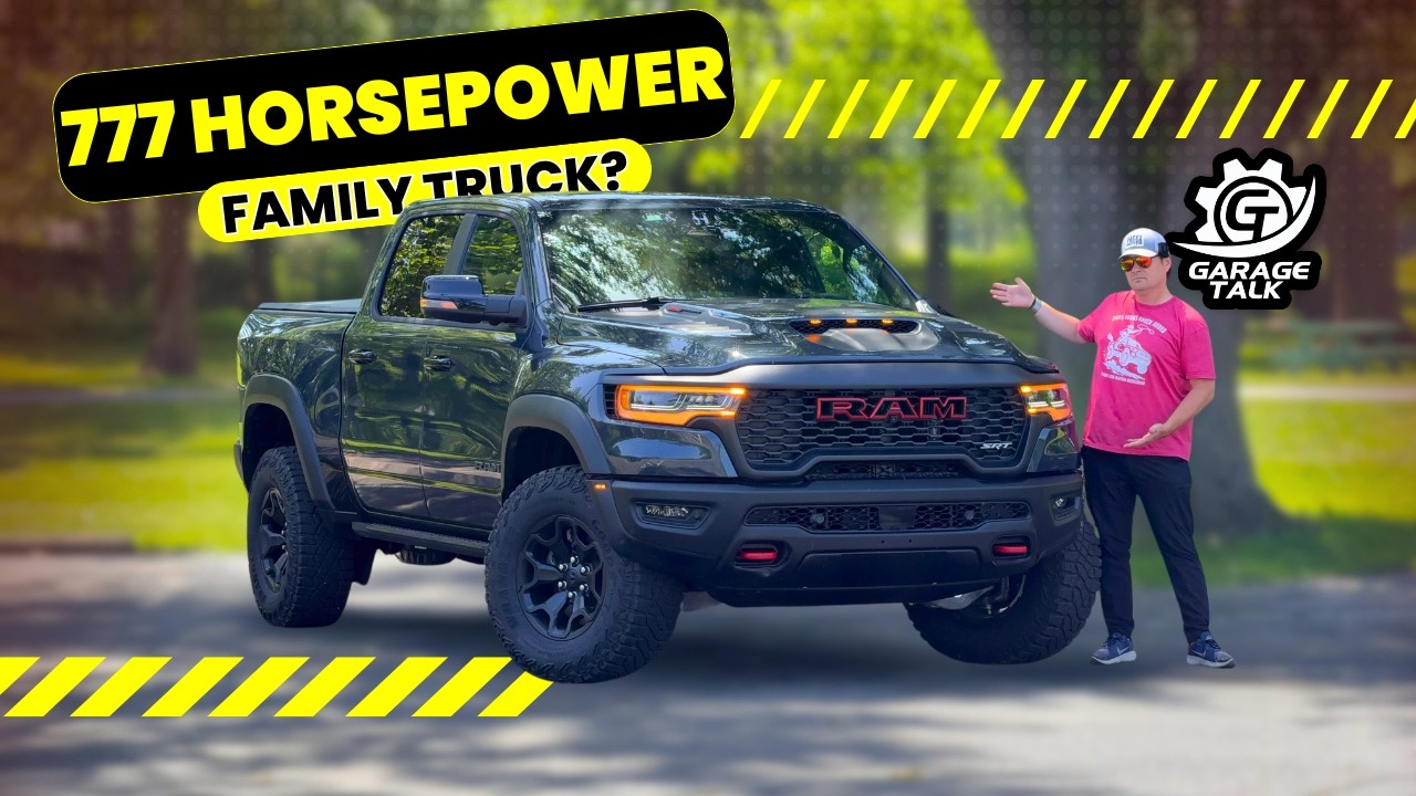 Семейный пикап на 777 л.с.? Первый тест-драйв Ram TRX SRT 2027 года