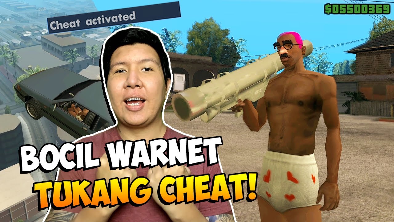 NYOBA SEMUA CHEAT di GTA SAN ANDREAS! Part 1: Cheat Yang Aneh