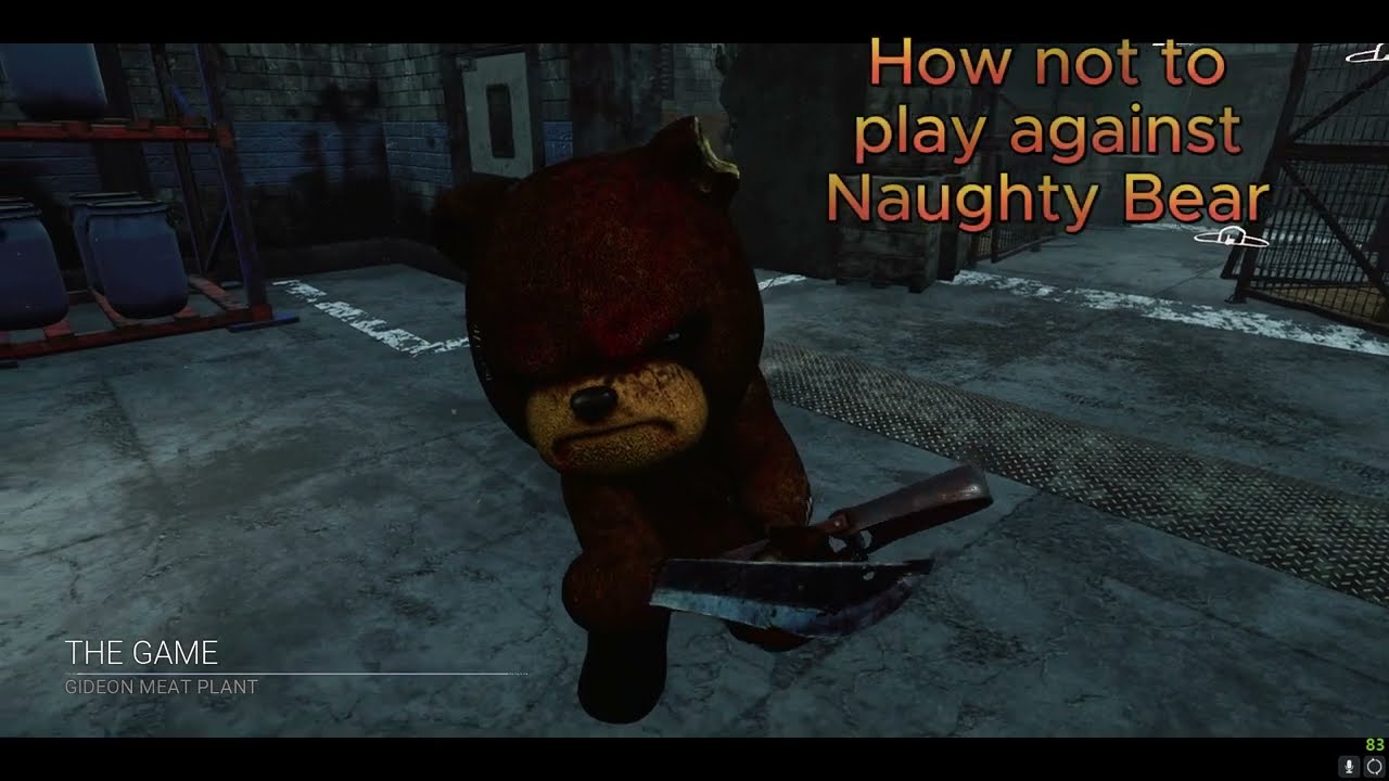 How not to play against Naughty Bear