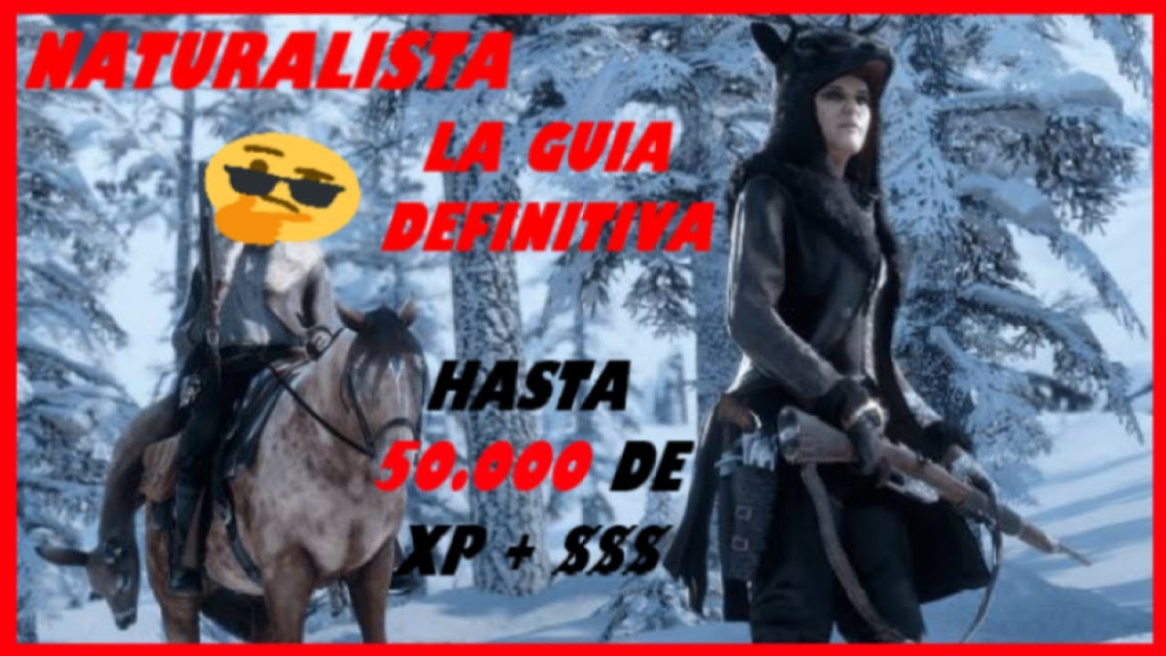 Guía DEFINITIVA e INIGUALABLE del Naturalista hasta 50.000 de XP de ROL 😱 Red Dead Online
