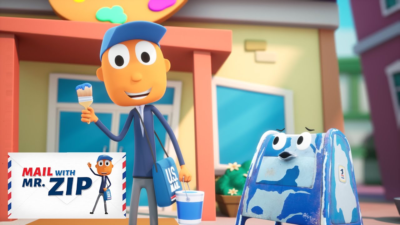Mailman Makeover Music Video! 🎨 | 30+ MINUTES Mail with Mr.ZIP Kid Songs | Fun Videos for Kids