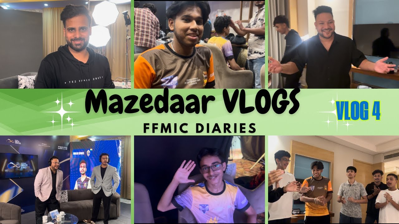 Vlog 4- Players ne kata cake | TG ka comeback? | FFMIC DIARIES