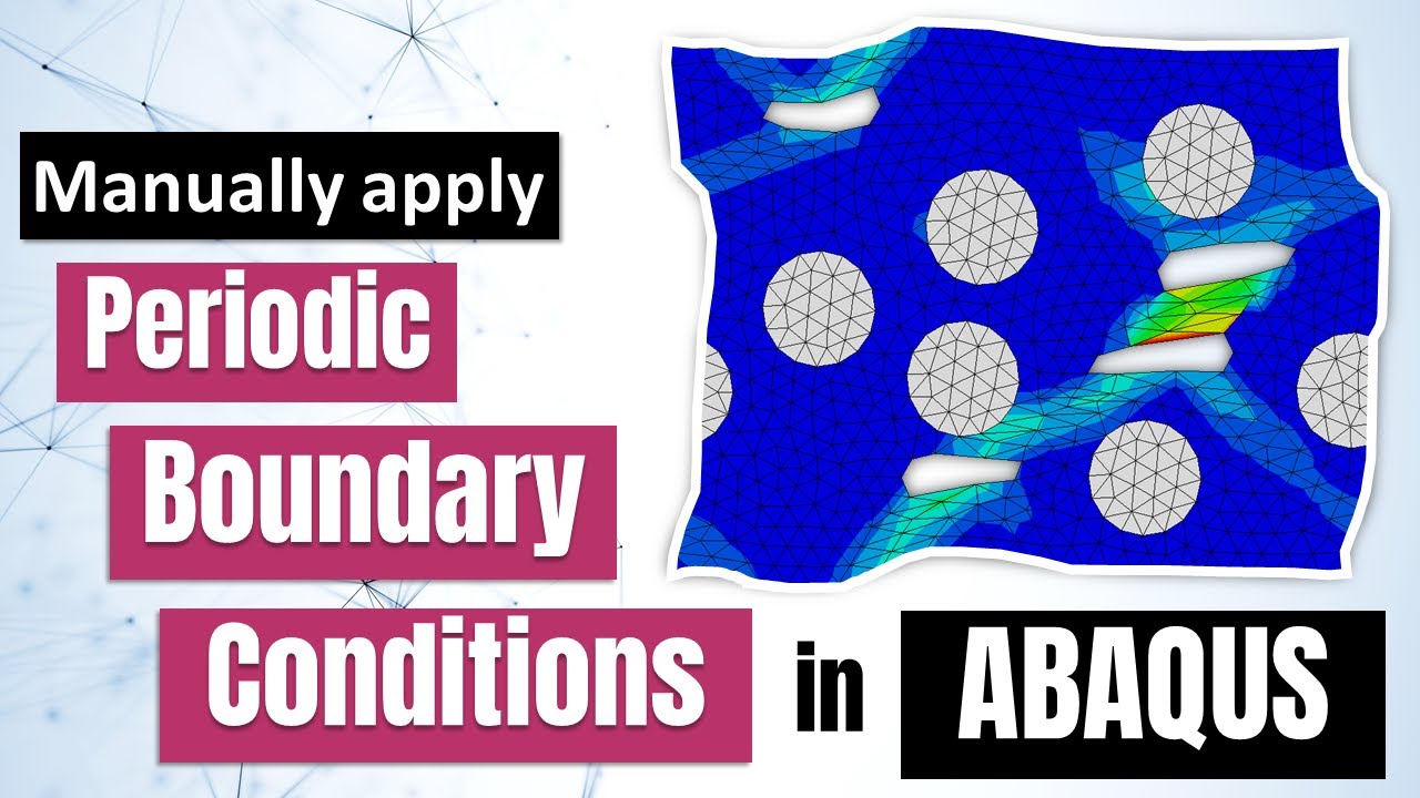 How to manually apply Periodic Boundary Conditions in ABAQUS