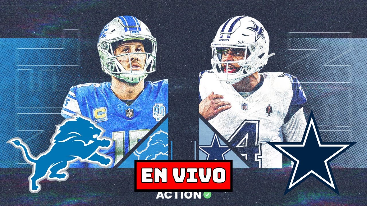COWBOYS LIONS EN VIVO | NFL EN VIVO