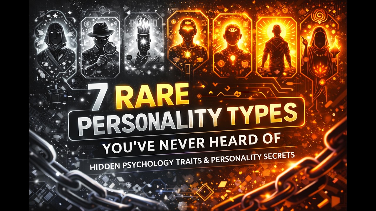 7 Rare Personality Types You&rsquo;ve Never Heard Of | Hidden Psychology Traits & Personality Secrets