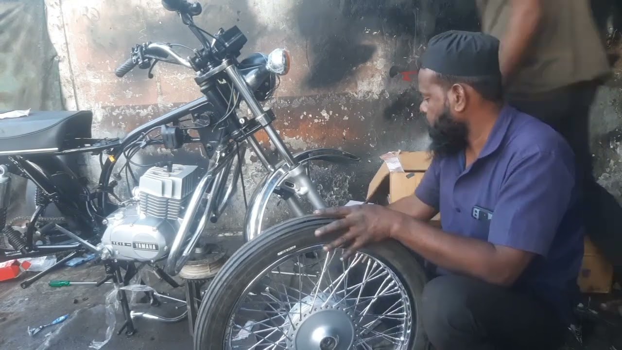 #Suzuki Max100 | Modified into | #Yamaha Rx100 Full Restroration Video.