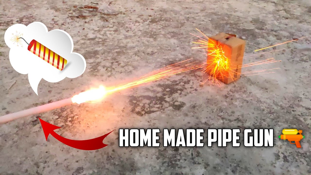 How to make pataka gun 🔫 | Using Pvc pipe || इसे मैंने कैसे बनाया || Creative Hacker