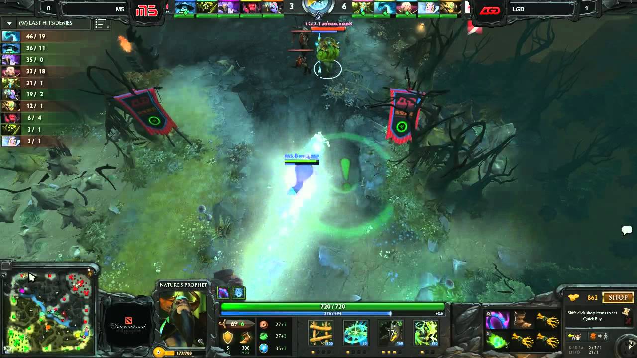 The International Dota 2. by mtrx4u. LGD vs M5, g2