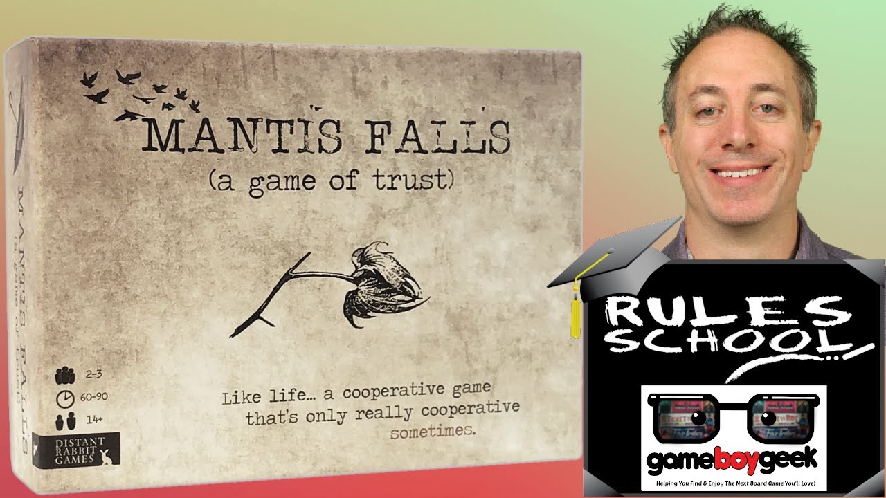 How to Play Mantis Falls (Rules School) with the Game Boy Geek