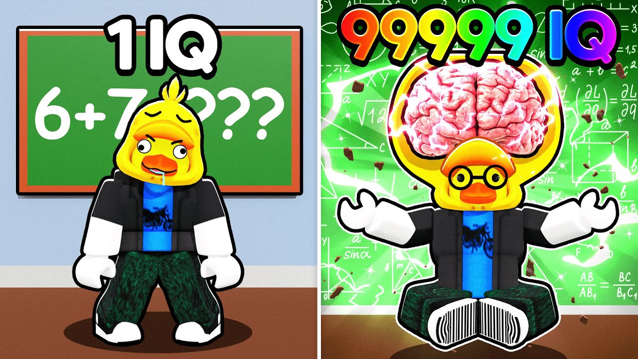 I Gained 8,309,180 IQ to Prove My MOM Wrong in Roblox!