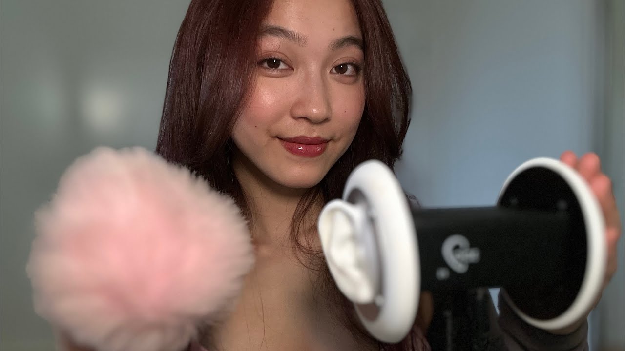 ASMR Brushing Deep In Your Ears, Slow Counting, “I Love You”, Relax with Me 💓