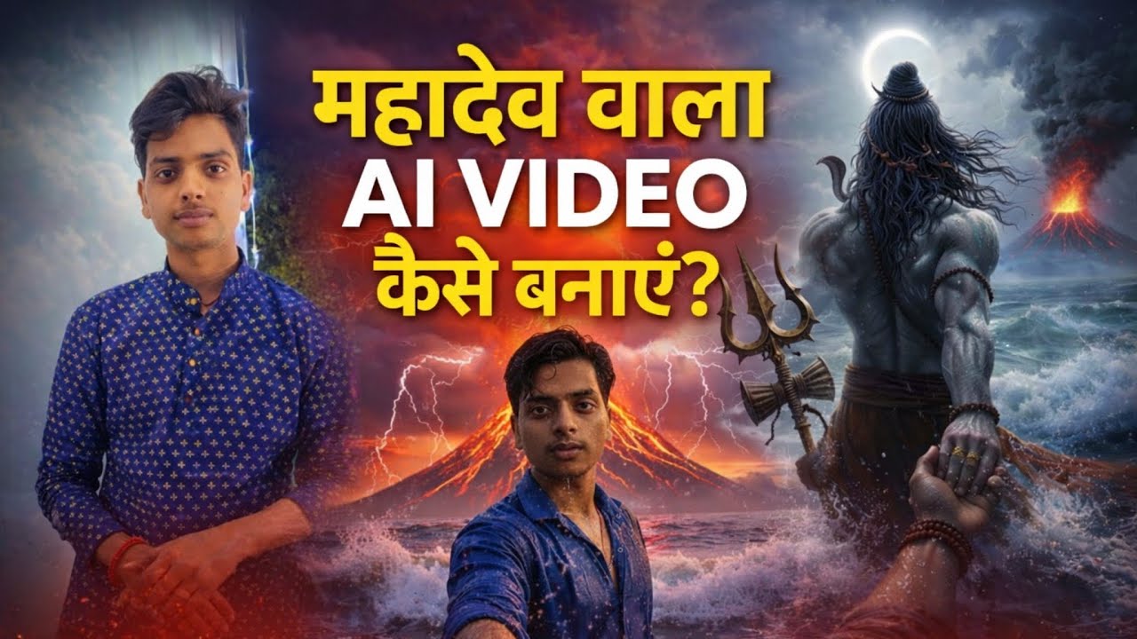 महादेव वाला Ai वीडियो कैसे बनाएं ? Instagram viral Mahadev wala video Kaise banaye जल्दी 😱