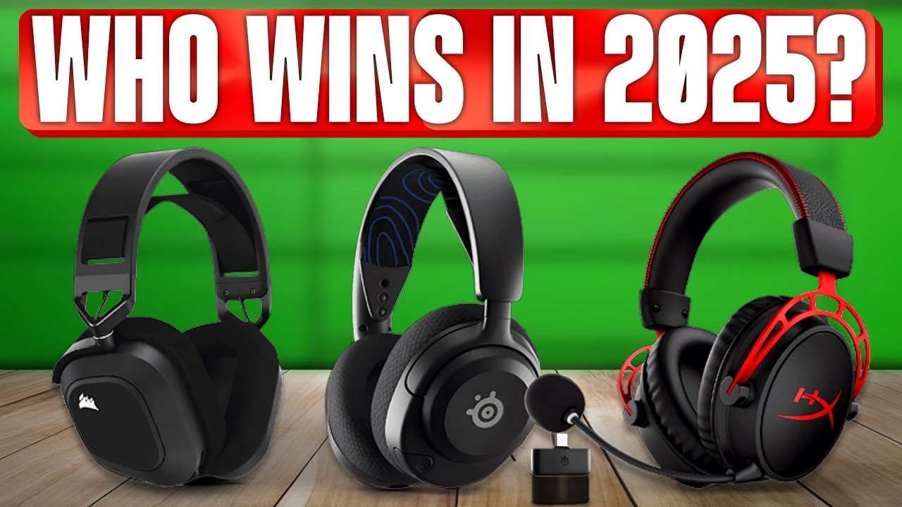 TOP 5 Best Wireless Gaming Headsets 2025