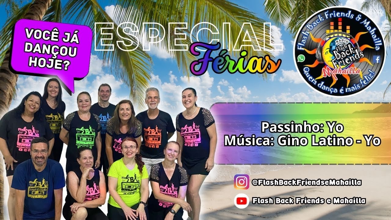 VOCÊ JÁ DANÇOU HOJE? – Passinho de Flashback Yo - Música Gino Latino - Yo