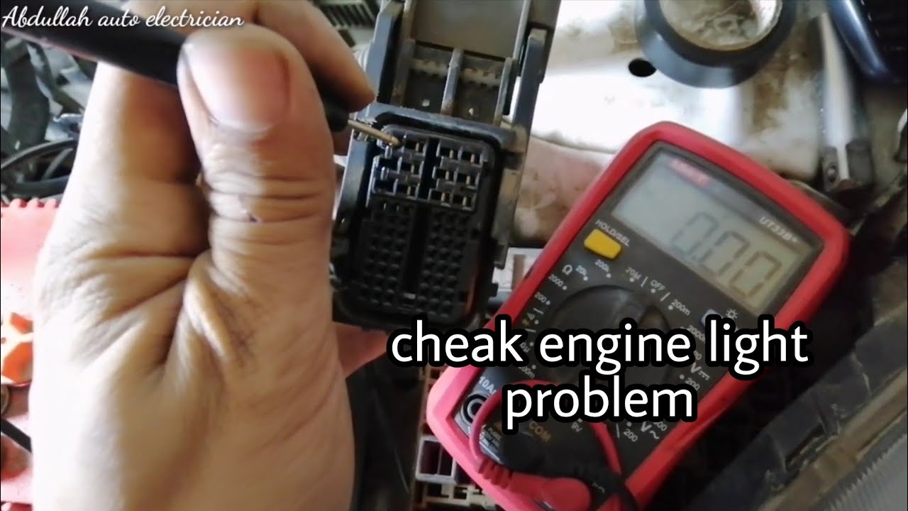 how to cheak starting problem/ECU or really wiring problem step by step check