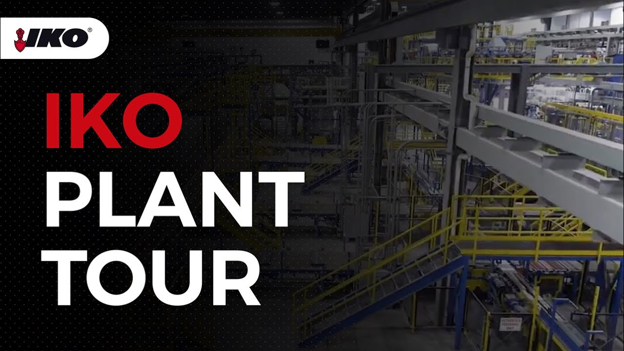 IKO Residential Roofing Shingle Manufacturer - Plant Tour