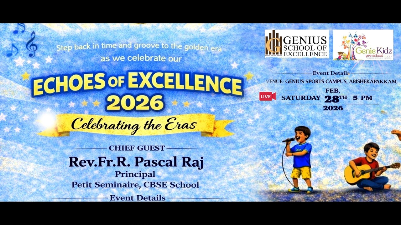 ECHOES OF EXCELLENCE 2026   Celebrating the Eras   LIVE Part - 1