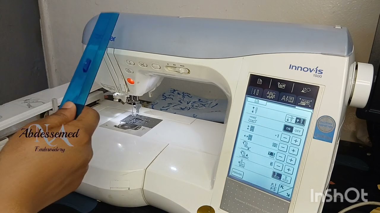 الفرق بين ماكنة الطرز Brother 1500 و Brother V3