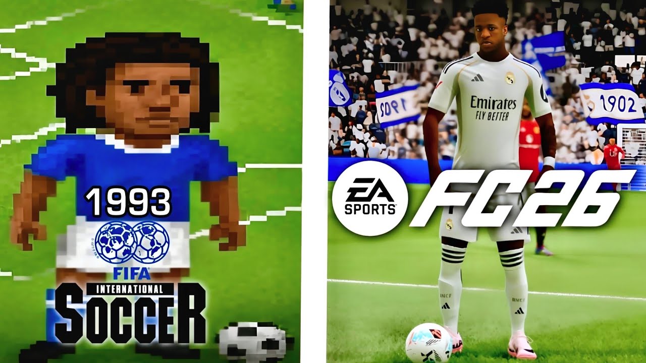 Эволюция игр FIFA и EA FC [1993-2026]