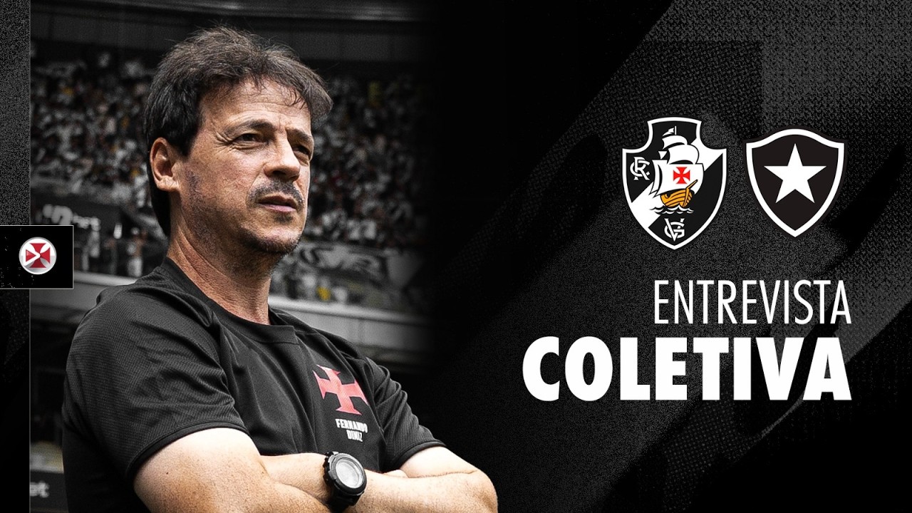 AO VIVO | COLETIVA FERNANDO DINIZ | VASCOTV