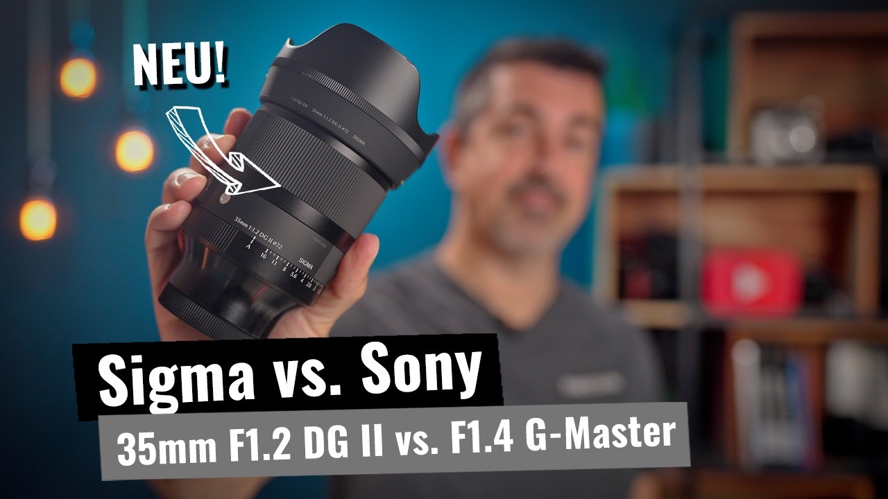 Sigma Sigma 35mm F1.2 DG II Art vs. Sony 35mm F1.4 GM | TEST  🏆