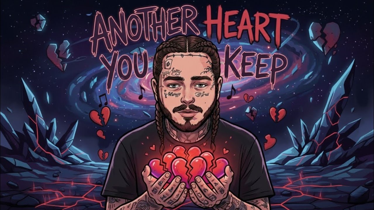 Another Heart You Keep - Style Post Malone (Lyrics Video)