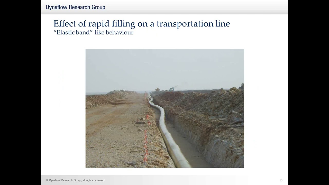 #16 - Avoiding surge pressure failures in pipelines due to waterhammer and enclosed air