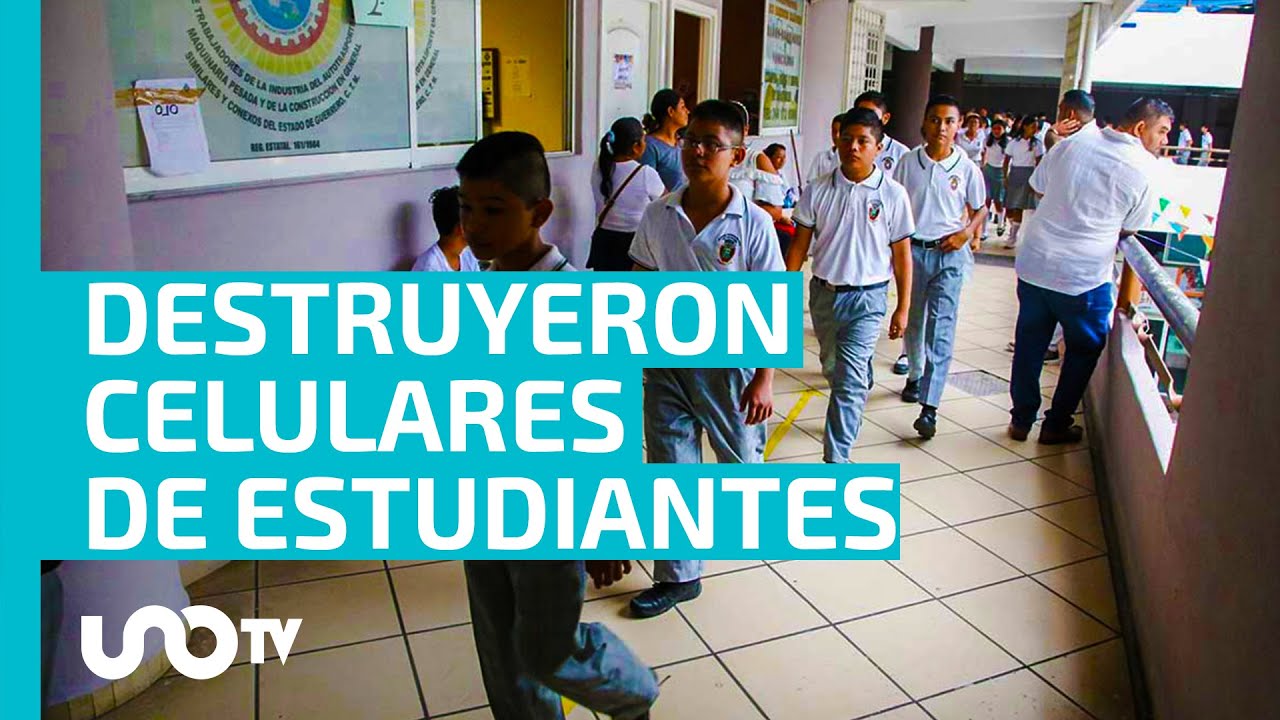 Estados | Multan a secundaria de Durango por destruir y quemar celulares a sus estudiantes