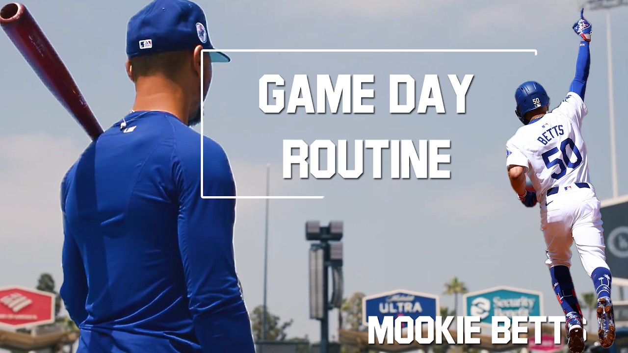 Home game routine: Mornings with Mookie